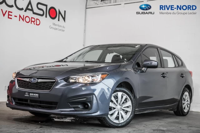 Subaru Impreza Convenience BLUETOOTH+CAM.RECUL+REG.VITESSE 2017