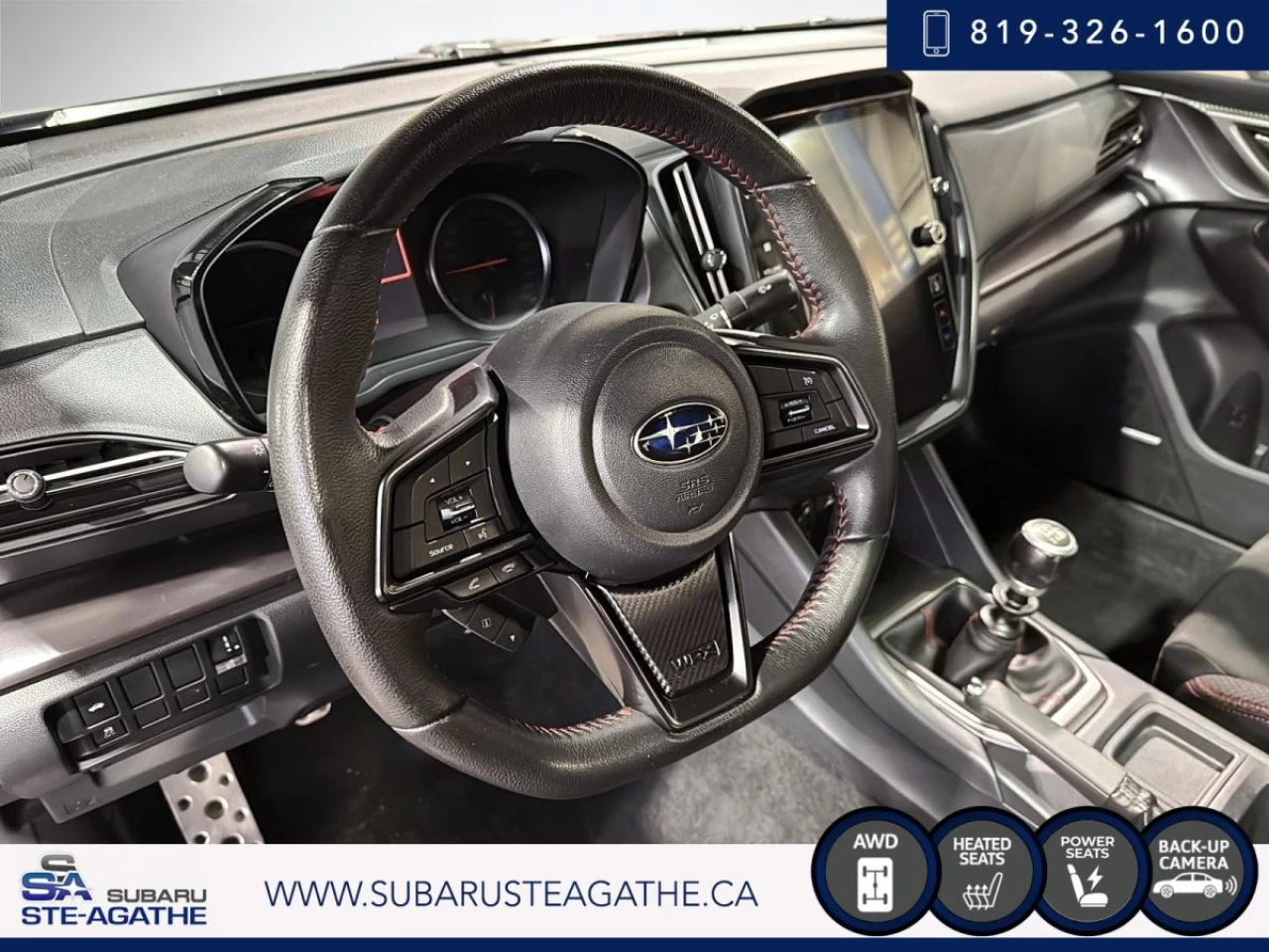 2022 Subaru WRX Sport Manual (CAMRECUL+TOIT+CARPLAY) Image principale