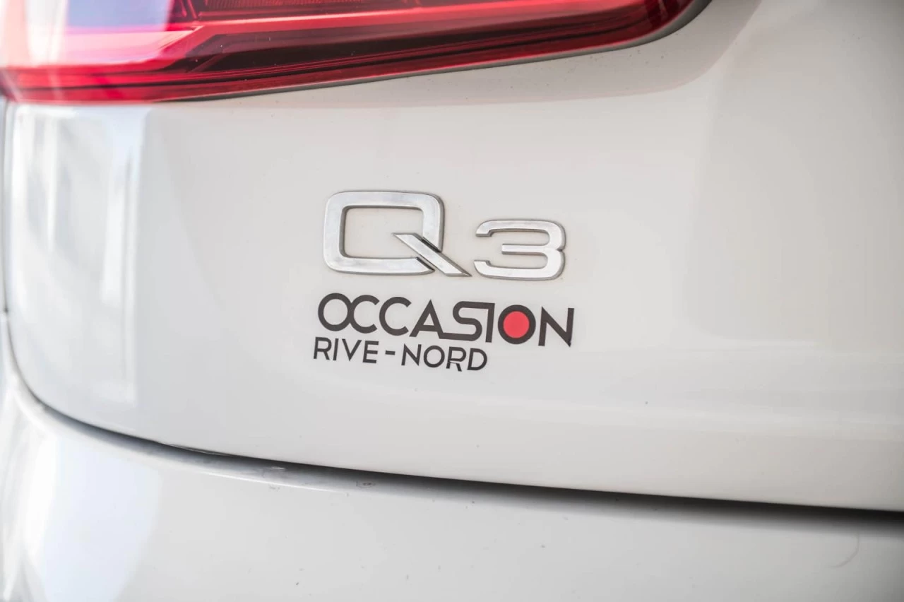 2017 Audi Q3 Komfort TOIT.OUVRANT+SIEGES.CHAUFF+CUIR+BLUETOOTH Image principale