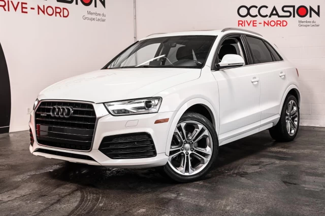 Audi Q3 Progressiv Quattro TOIT.PANO+CUIR+SIEGES.CHAUFF 2018