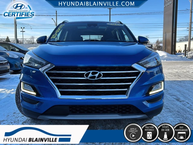 Hyundai Tucson ULTIMATE, 2.4L, AWD, CUIR, TOIT PANO+ 2020