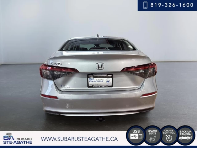 Honda Civic LX CVT Sedan (CAMRECUL+MAGS+CARPLAY) 2025