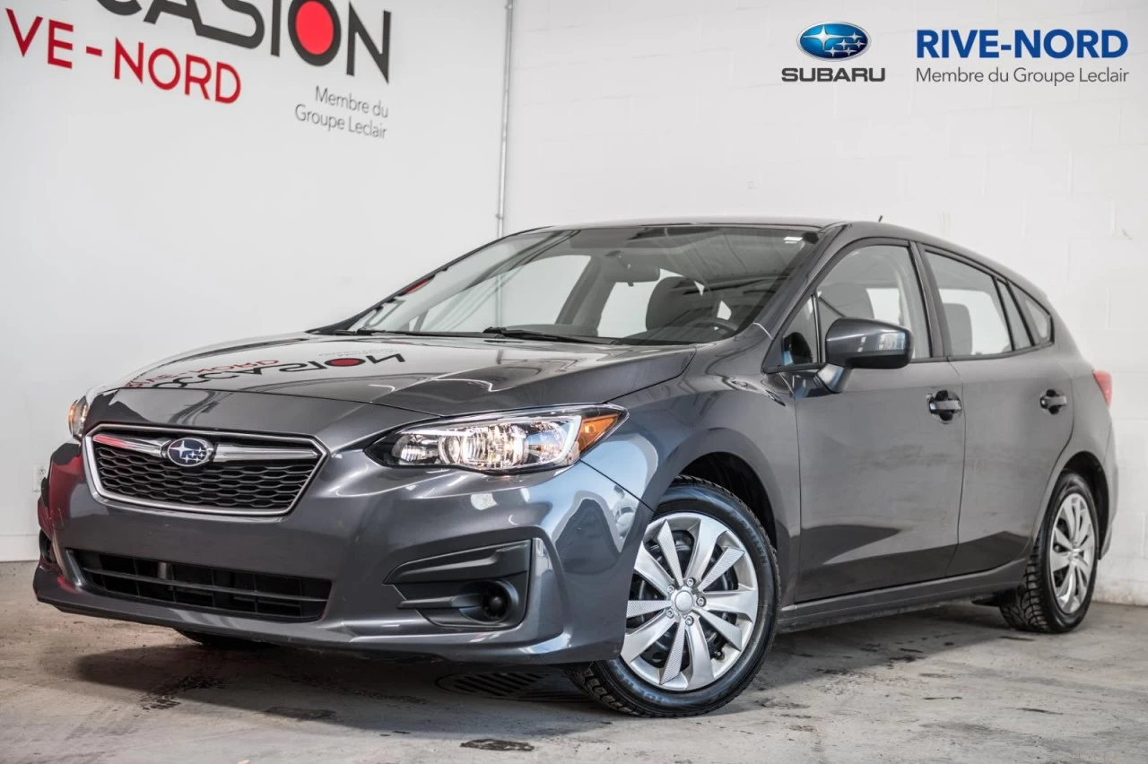 2019 Subaru Impreza 2.0i Convenience BLUETOOTH+CAM.RECUL+REG.VITESSE Image principale