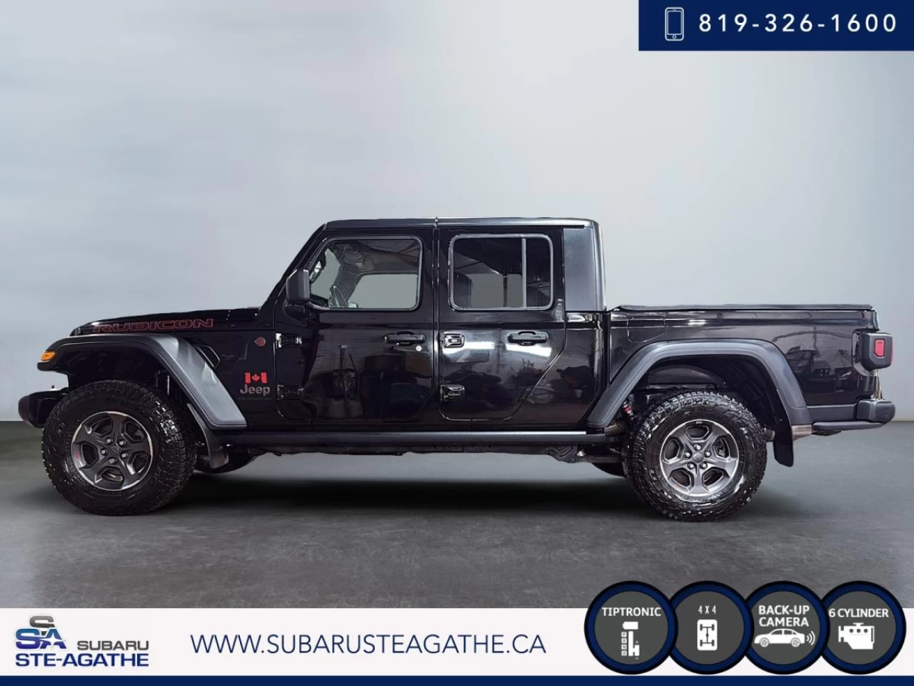 2020 Jeep Gladiator Rubicon 4x4 (TOITDUR+CAMRECUL) Image principale