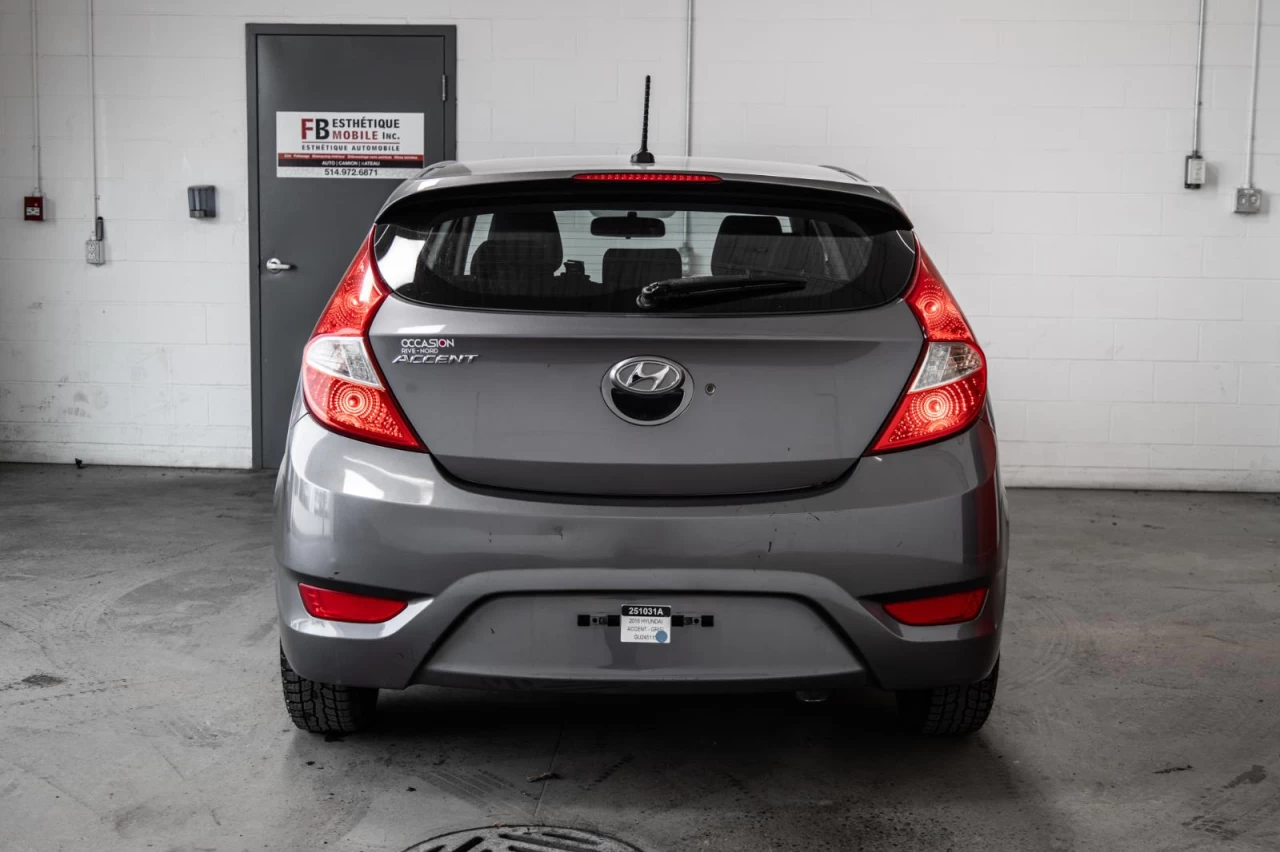 2016 Hyundai Accent GL  SIEGES.CHAUFF+BLUETOOTH+REG.VITESSE Image principale