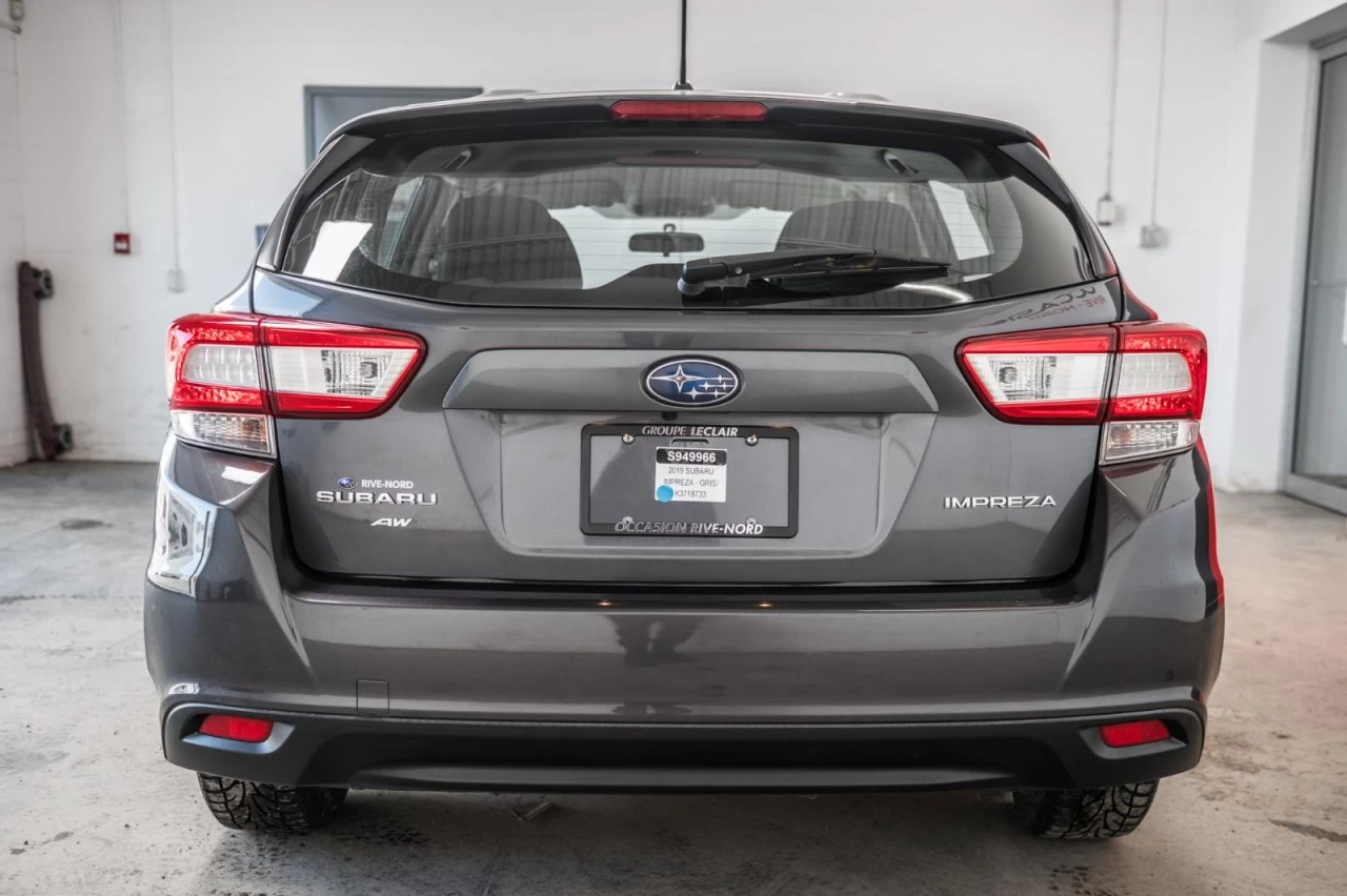 2019 Subaru Impreza 2.0i Convenience BLUETOOTH+CAM.RECUL+REG.VITESSE Image principale