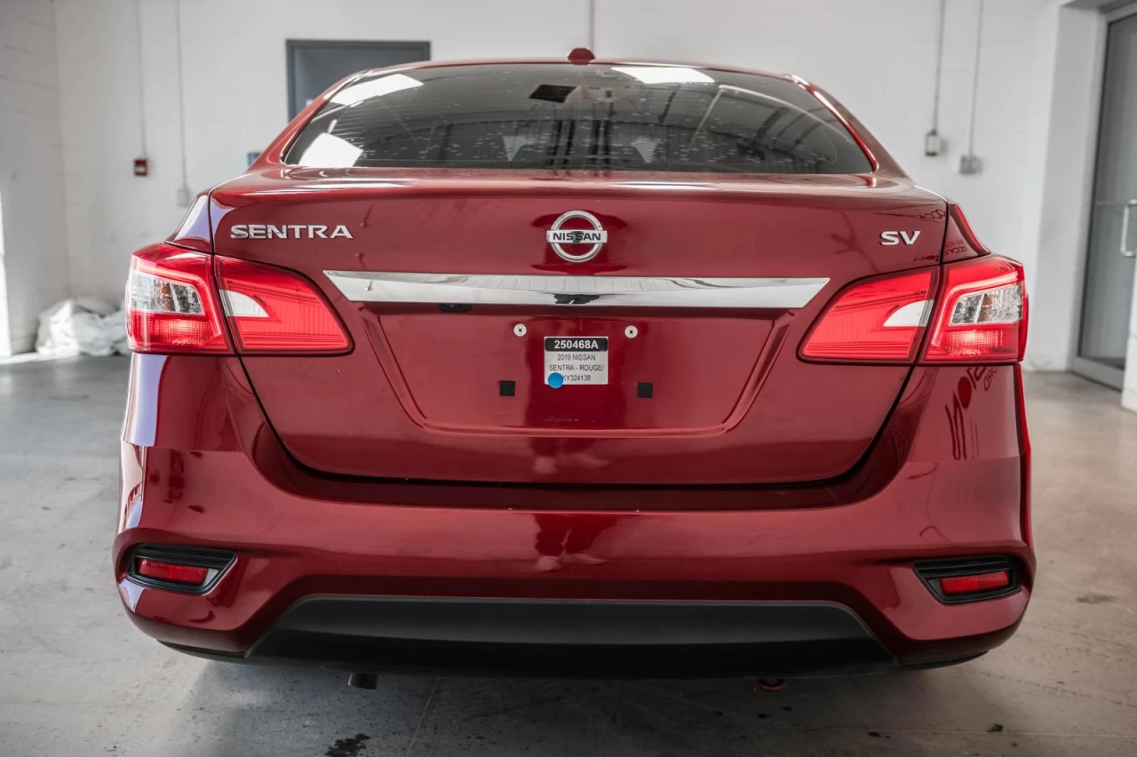 2019 Nissan Sentra SV SIEGES.CHAUFF+BLUETOOTH+CARPLAY+CAM.RECUL Main Image