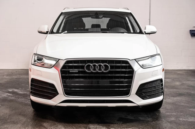 Audi Q3 Progressiv Quattro TOIT.PANO+CUIR+SIEGES.CHAUFF 2018