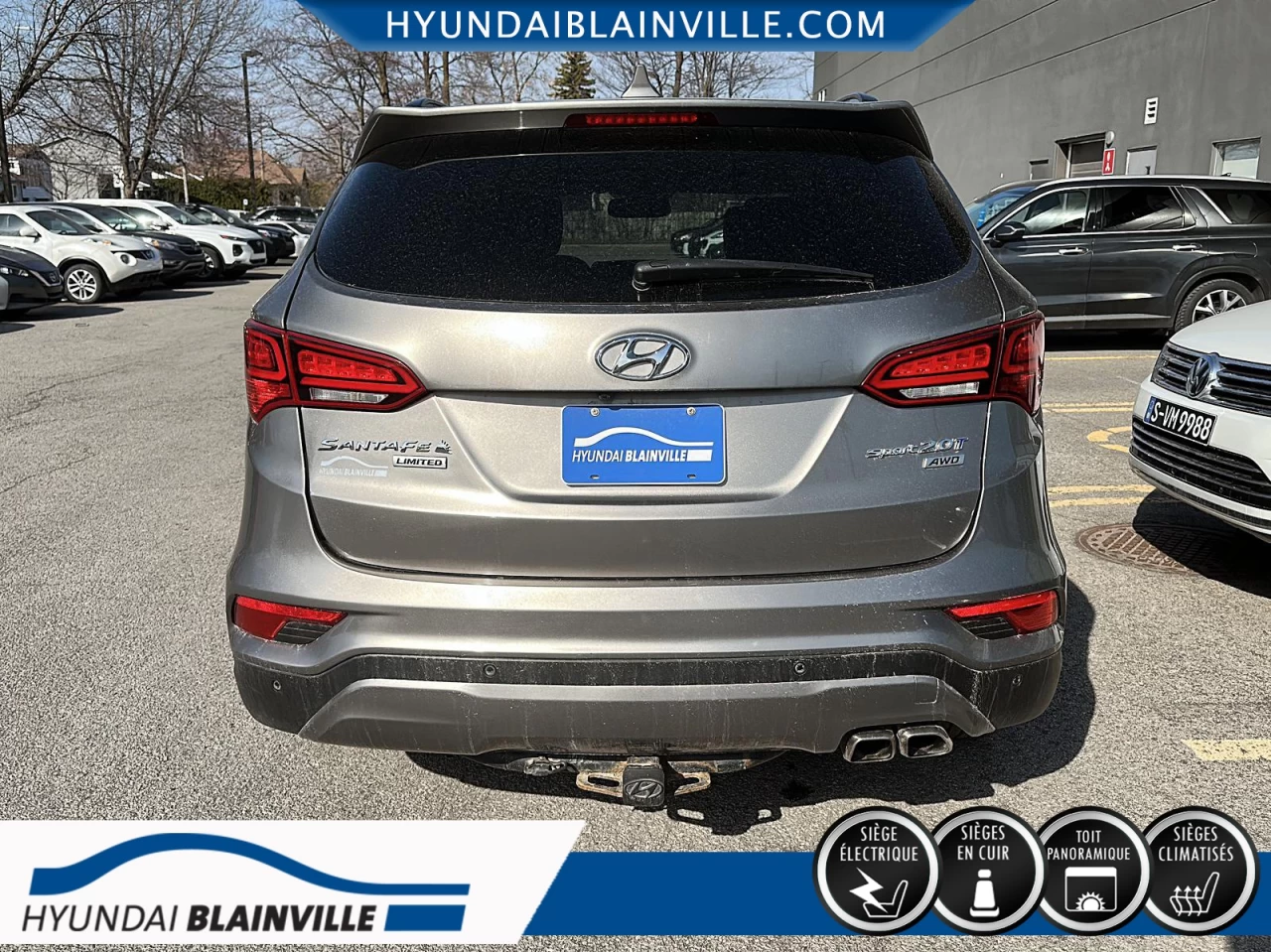 2017 Hyundai Santa Fe Sport
                                                  LIMITED, AWD, BANCS ET VOLANT CHAUFFS, TOIT PANO+ Image principale