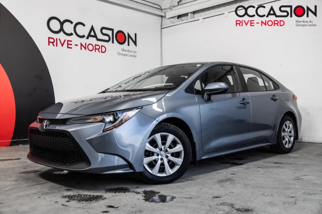 Toyota Corolla LE SIEGES.CHAUFF+BLUETOOTH+CAM.RECUL+CARPLAY 2021