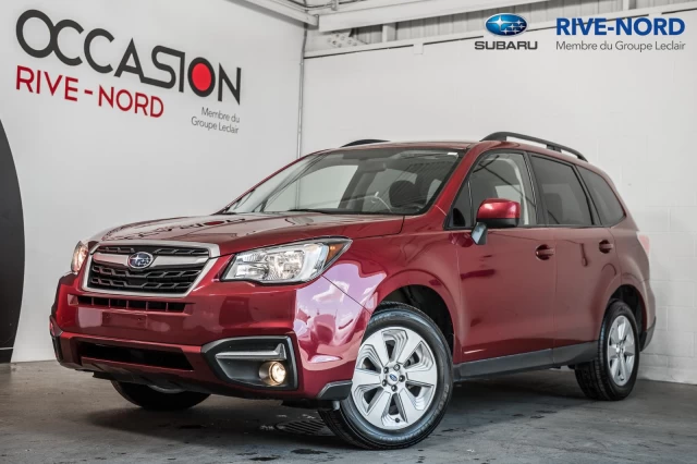 Subaru Forester Convenience SIEGES.CHAUFF+CARPLAY+BLUETOOTH 2018