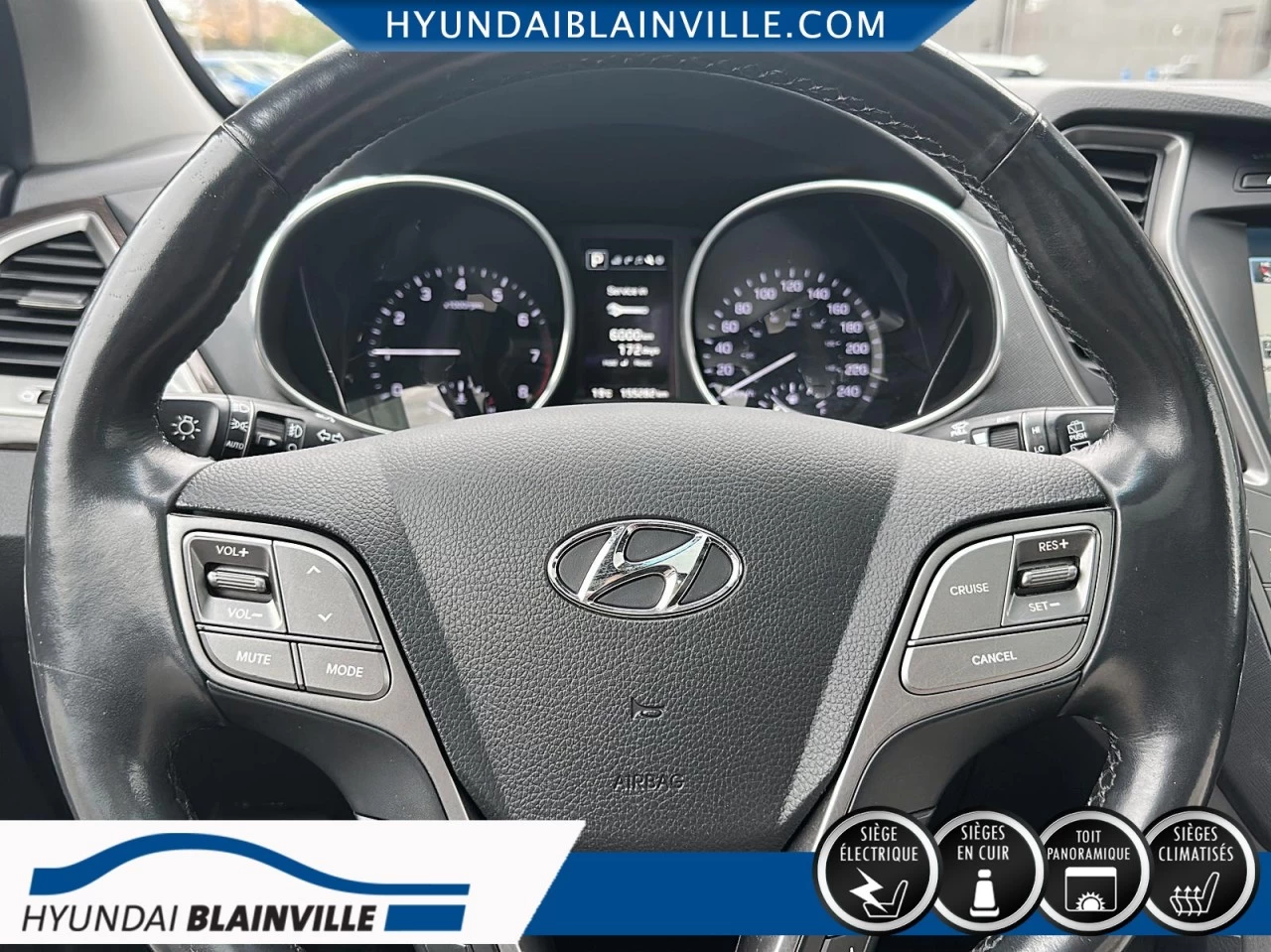2018 Hyundai Santa Fe Sport AWD, 2.0T, LIMITED, CUIR, TOIT PANO+ Image principale