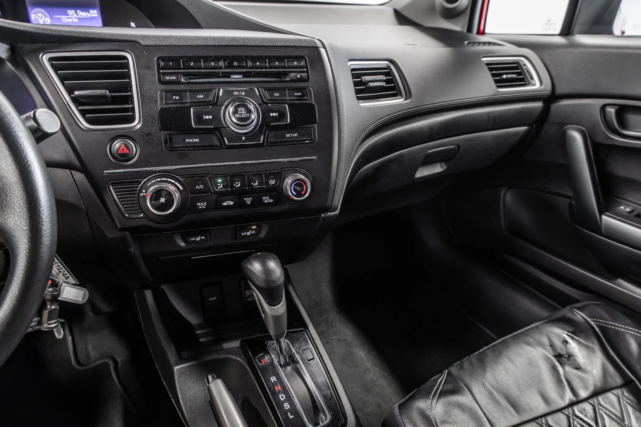 2015 Honda Civic Coupe Lx Sieges.chauff+blu Image principale