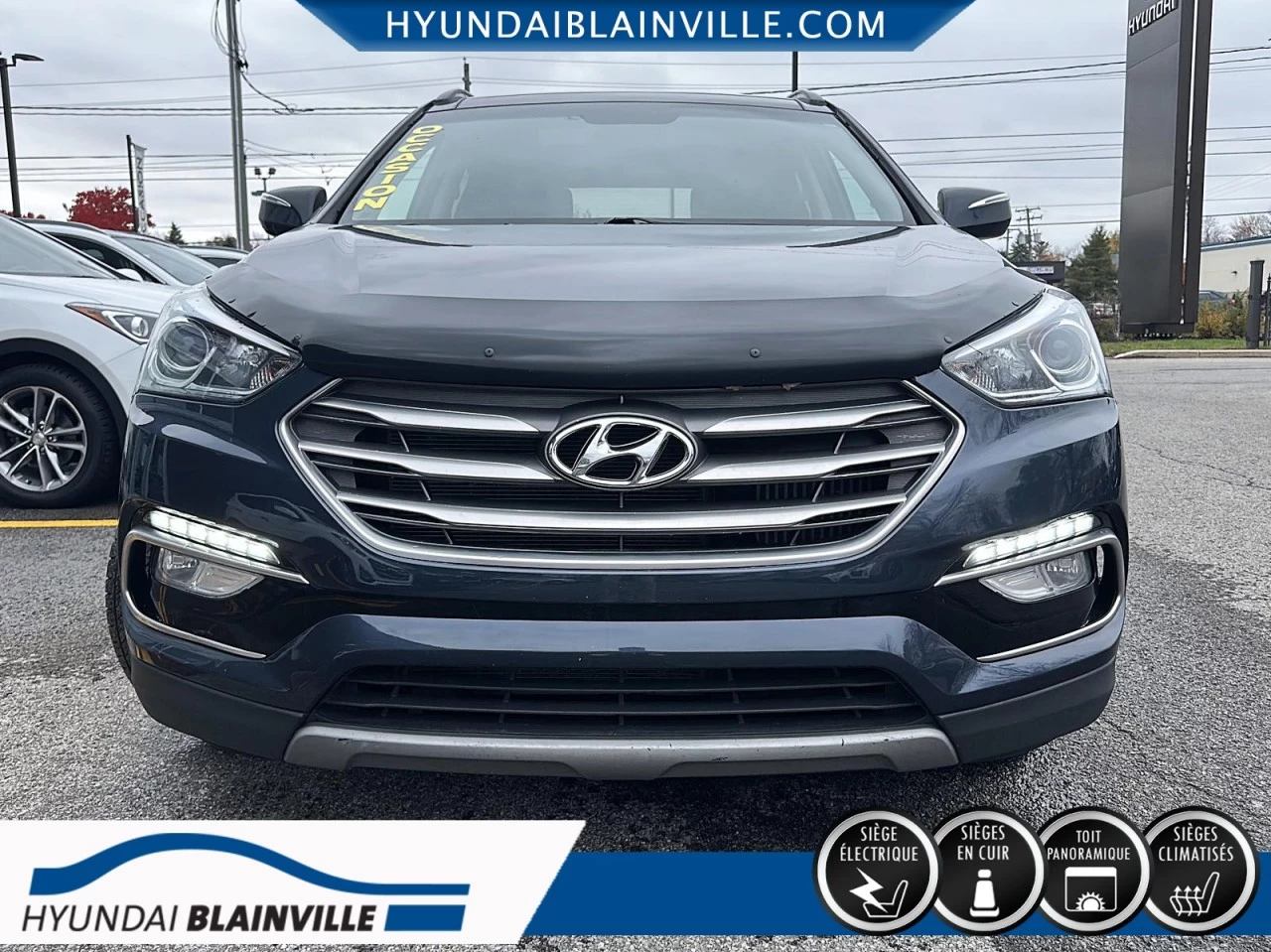 2018 Hyundai Santa Fe Sport AWD, 2.0T, LIMITED, CUIR, TOIT PANO+ Image principale