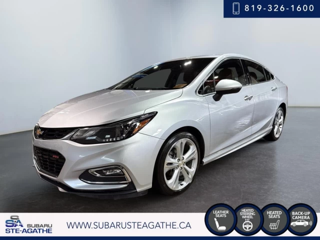 Chevrolet Cruze Sedan Premier (CAMRECUL+MAGS+CUIR) 2018