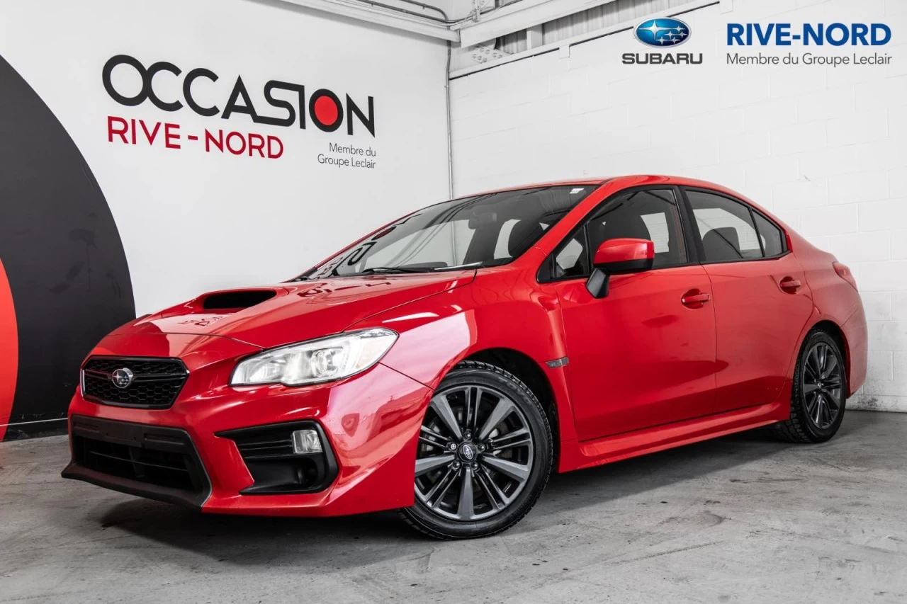 2019 Subaru WRX MAGS+SIEGES.CHAUFF+CARPLAY+CAM.RECUL+BLUETOOTH Image principale