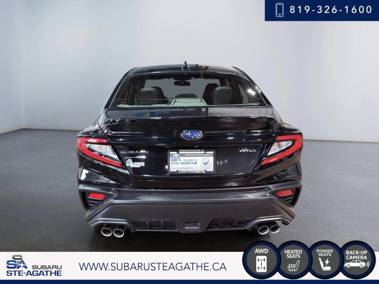 2022 Subaru WRX Sport Manual (CAMRECUL+TOIT+CARPLAY) Image principale