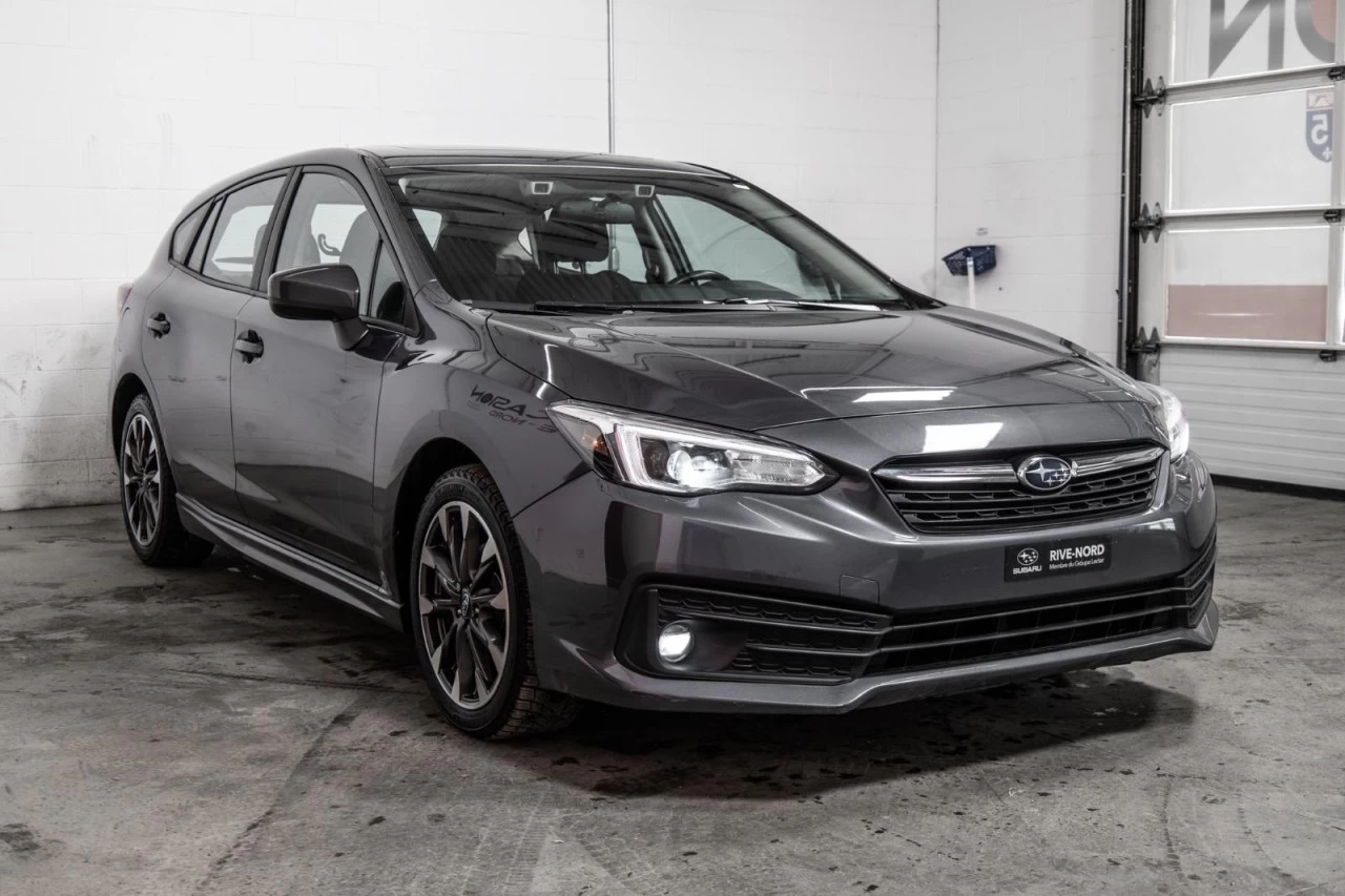 2022 Subaru Impreza Sport TOIT.OUVRANT+VOLANT/SIEGES.CHAUFF+CARPLAY Image principale