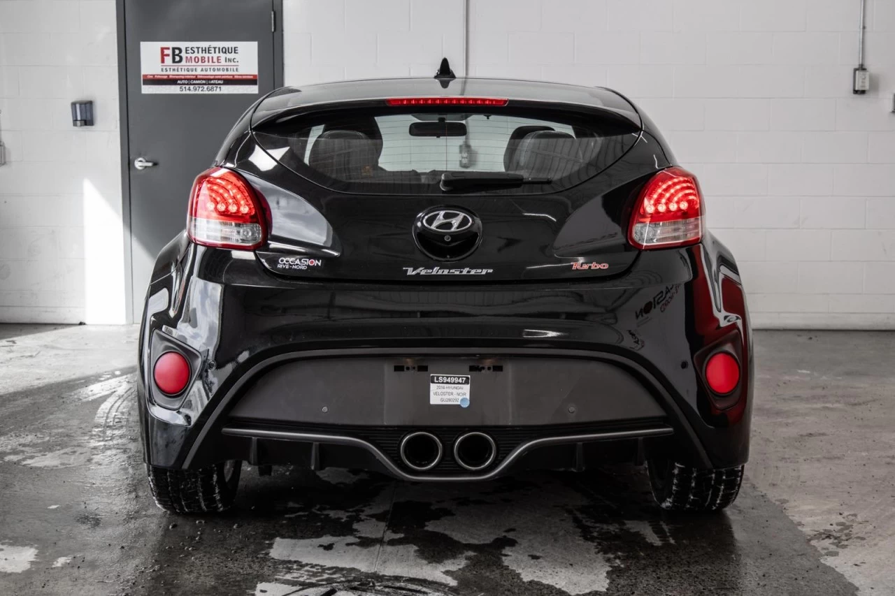 2016 Hyundai Veloster Turbo TOIT.OUVRANT+CUIR+CAM.RECUL+SIEGES.CHAUFF Main Image