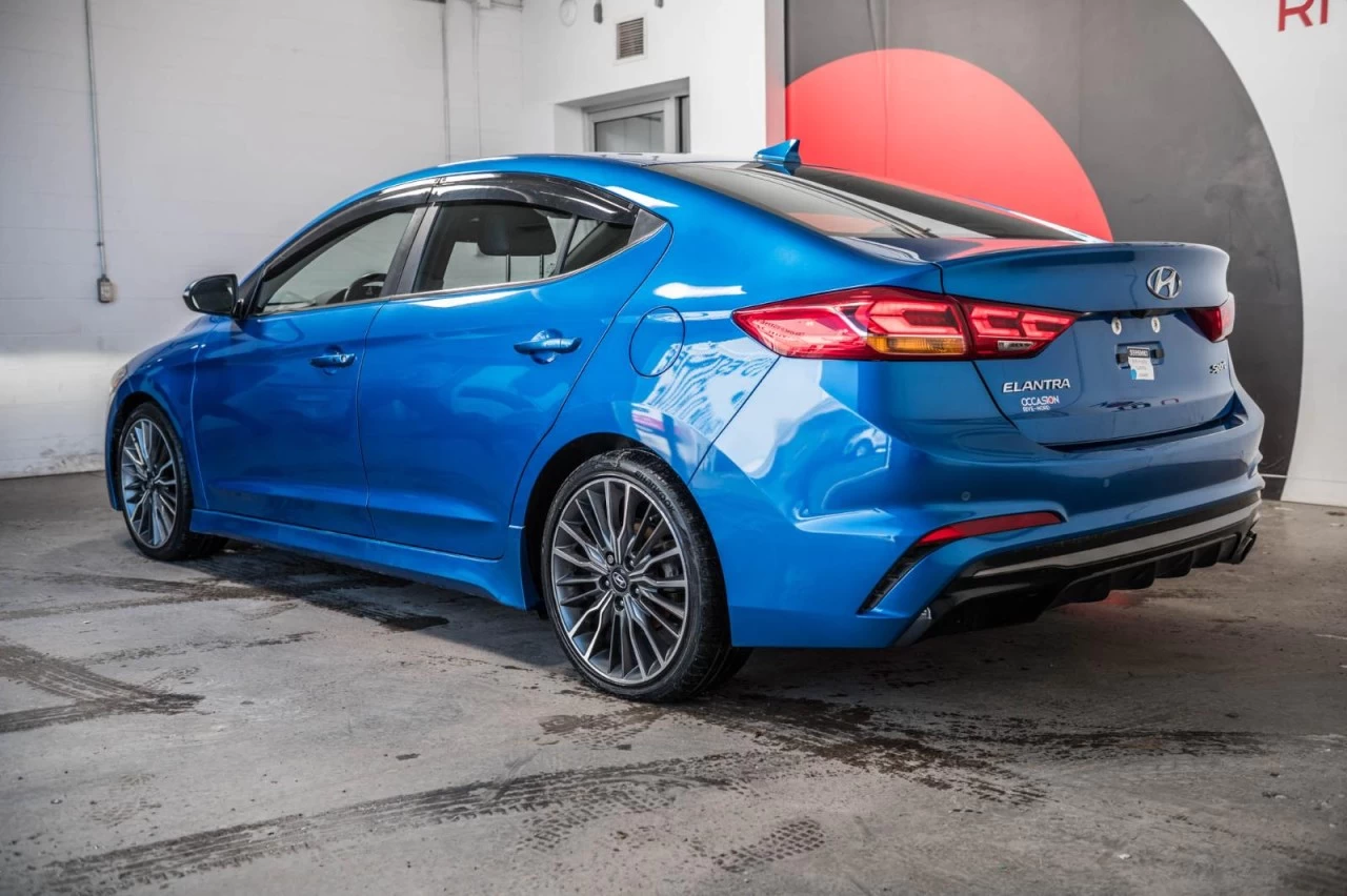 2018 Hyundai Elantra Sport Tech TOIT.OUVRANT+CUIR+VOLANT/SIEGES.CHAUFF Image principale