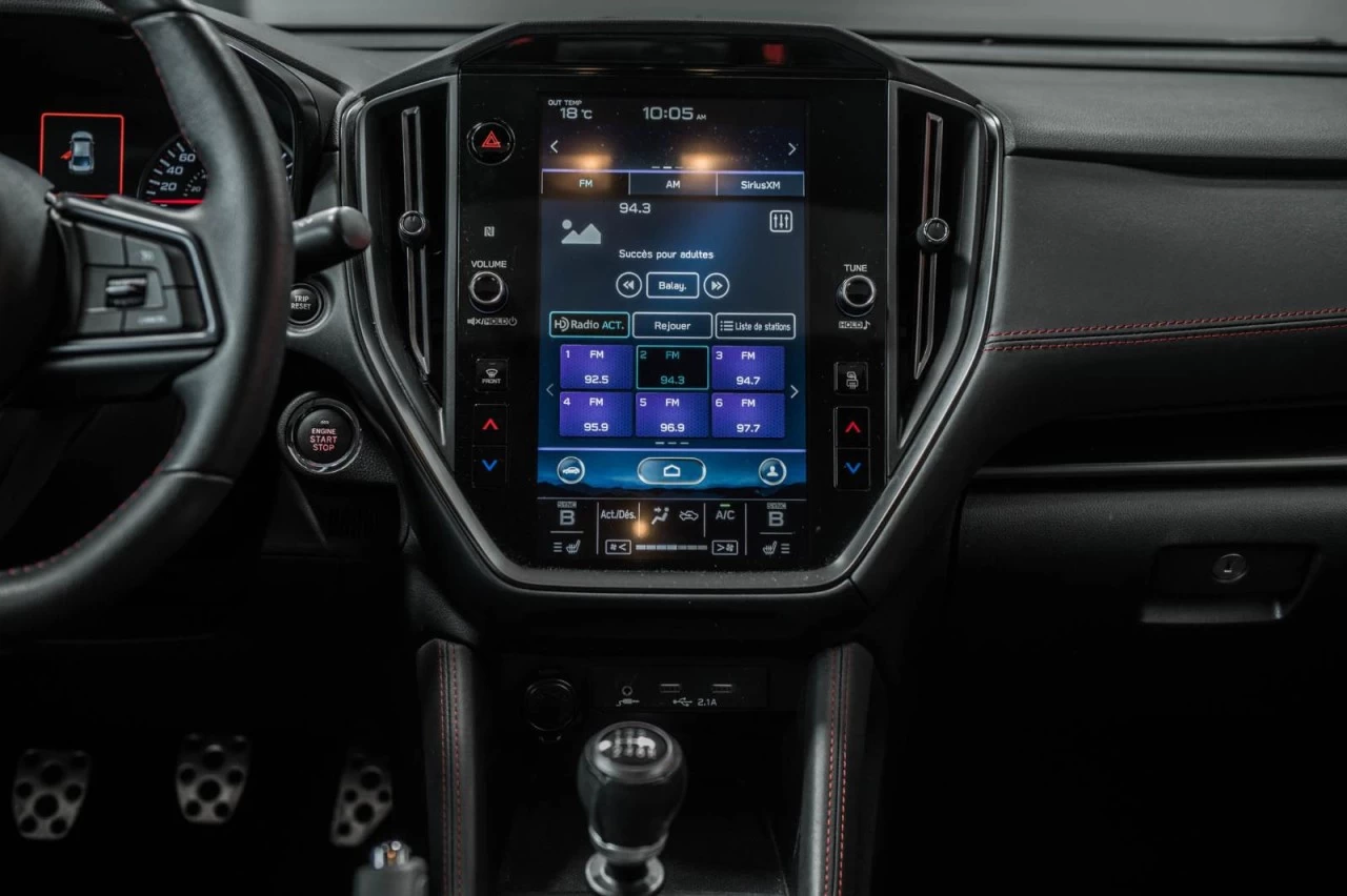 2023 Subaru WRX Sport-tech NAVI+TOIT.OUVRANT+SIEGES.CHAUFF+CARPLAY Image principale