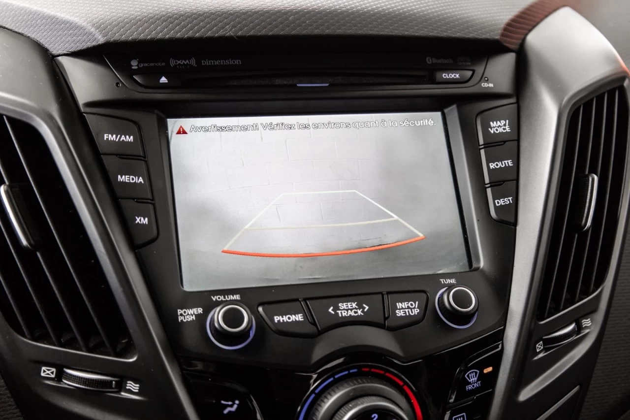 2016 Hyundai Veloster Turbo TOIT.OUVRANT+CUIR+CAM.RECUL+SIEGES.CHAUFF Main Image