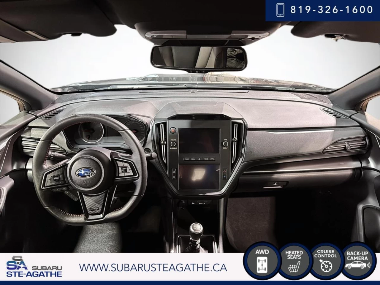 2022 Subaru WRX Manual (CAMRECUL+MAGS+CARPLAY) Image principale