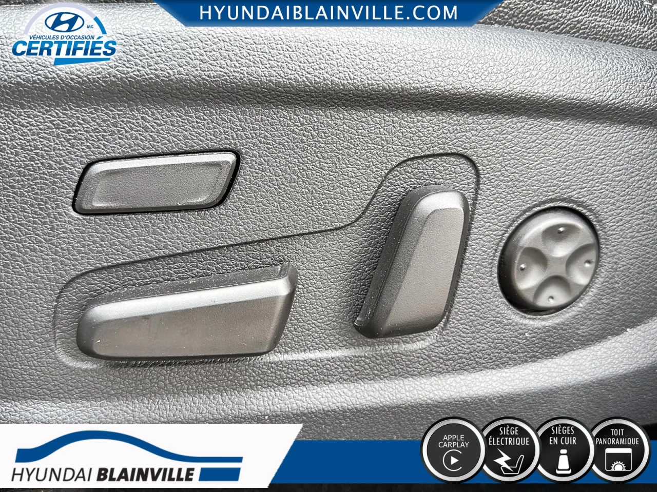 2019 Hyundai Santa Fe
                                                  LUXURY. AWD, TOIT PANO, CUIR, BANCS CHAUFFS, MAGS+ Image principale