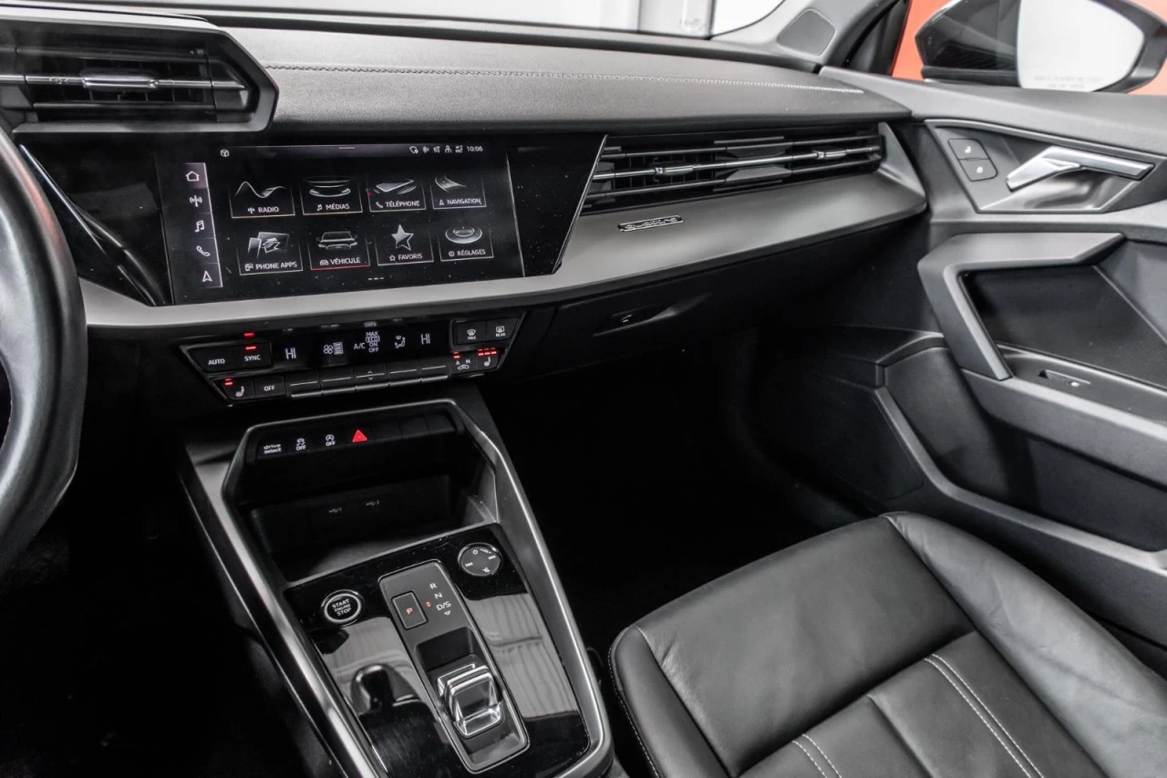 2022 Audi A3 Komfort QUATRO+TOIT.OUVRANT+CUIR+SIEGES.CHAUFFANTS Main Image