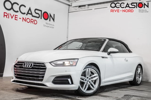 Audi A5 Progressiv Quattro NAVI+CUIR+SIEGES.CHAUFF+CARPLAY 2019