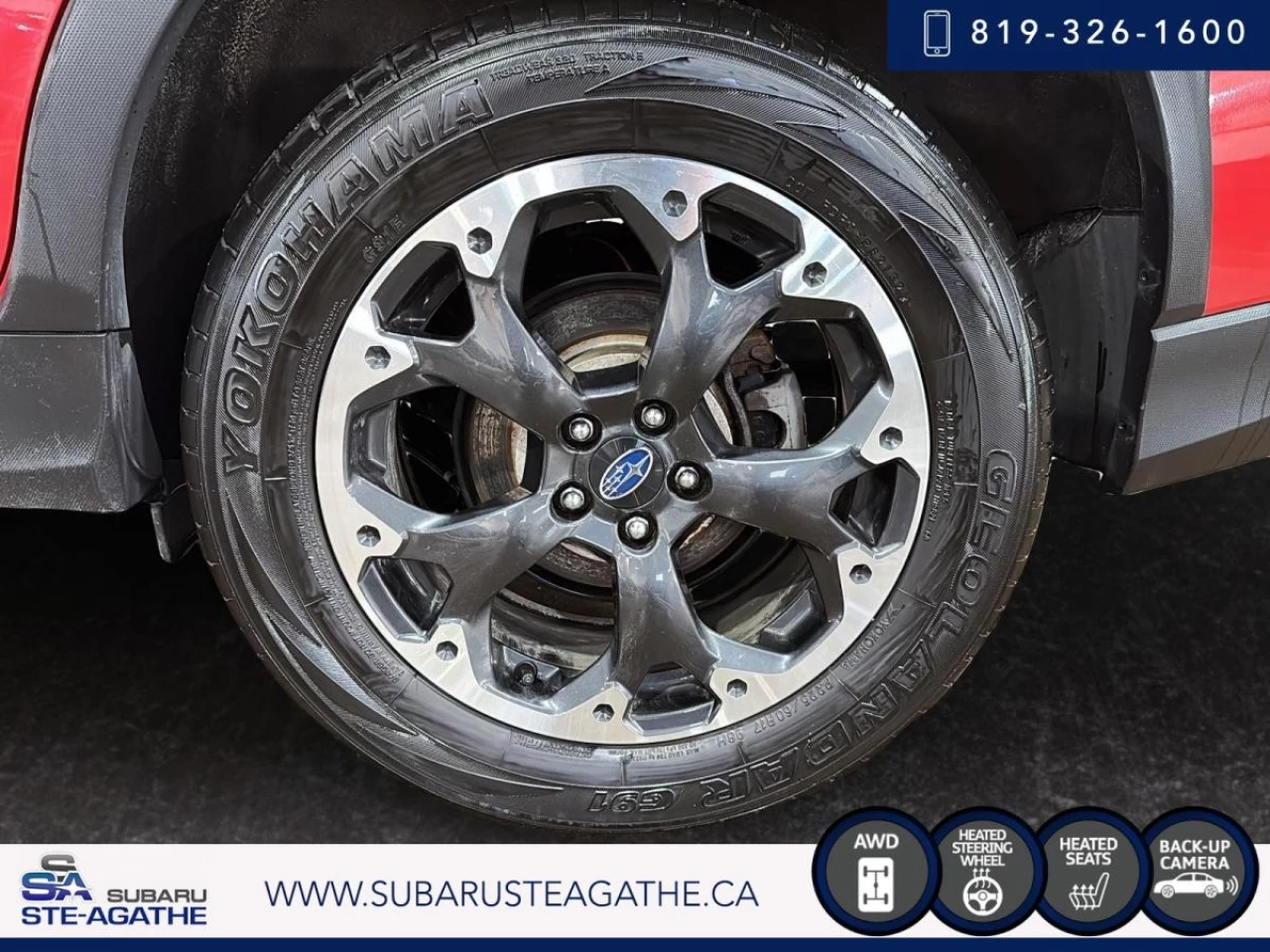 2021 Subaru Crosstrek Touring CVT (CAMRECUL+MAGS+CARPLAY) Main Image