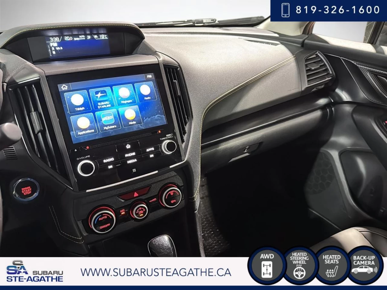 2023 Subaru Crosstrek Outdoor CVT (2.5+CAMRECUL+CARPLAY) Image principale