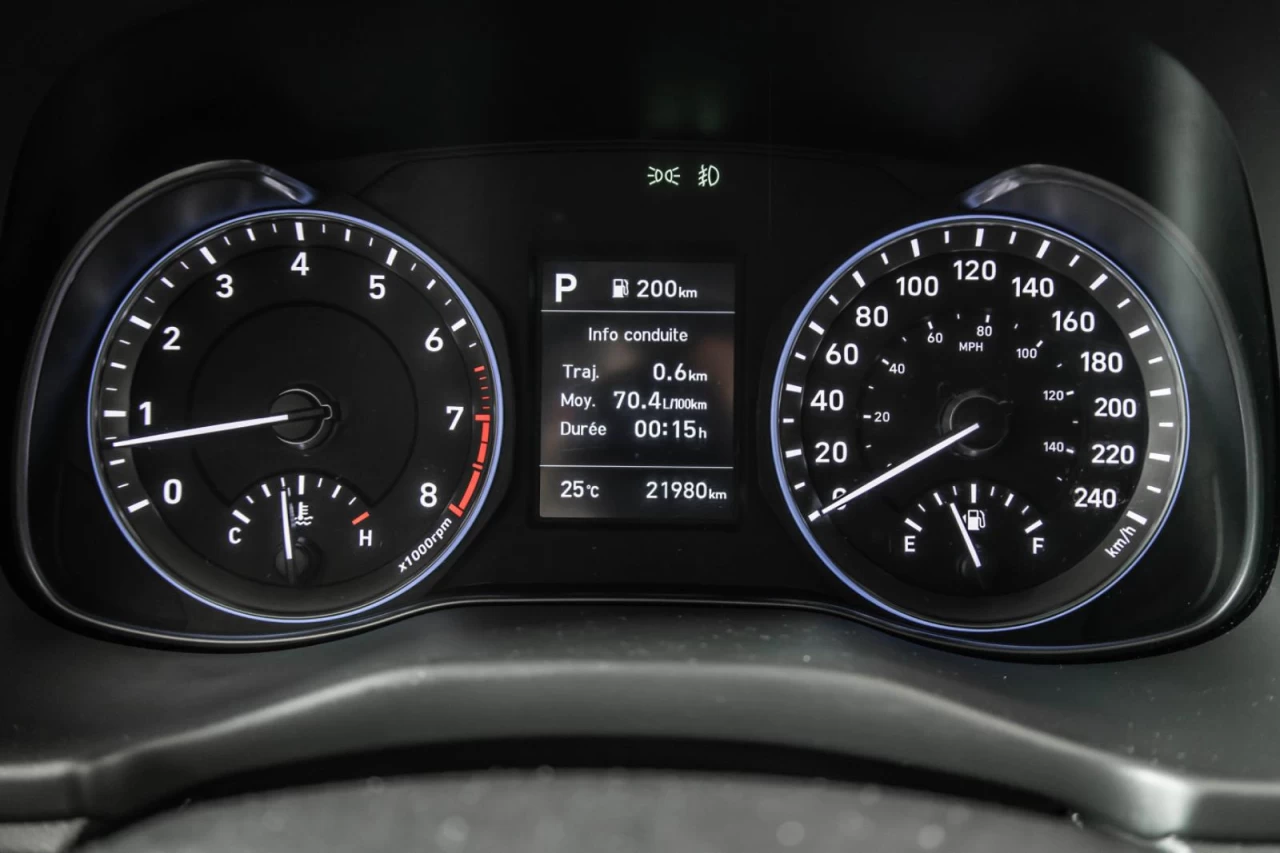 2019 Hyundai Kona Preferred AWD+VOLANT/SIEGES.CHAUFF+CARPLAY Main Image