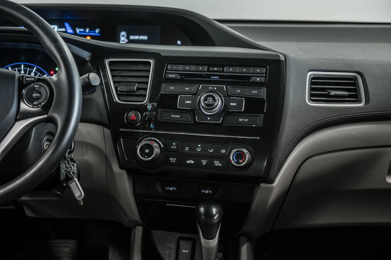 2013 Honda Civic Sedan Lx Bluetooth+sieges Image principale