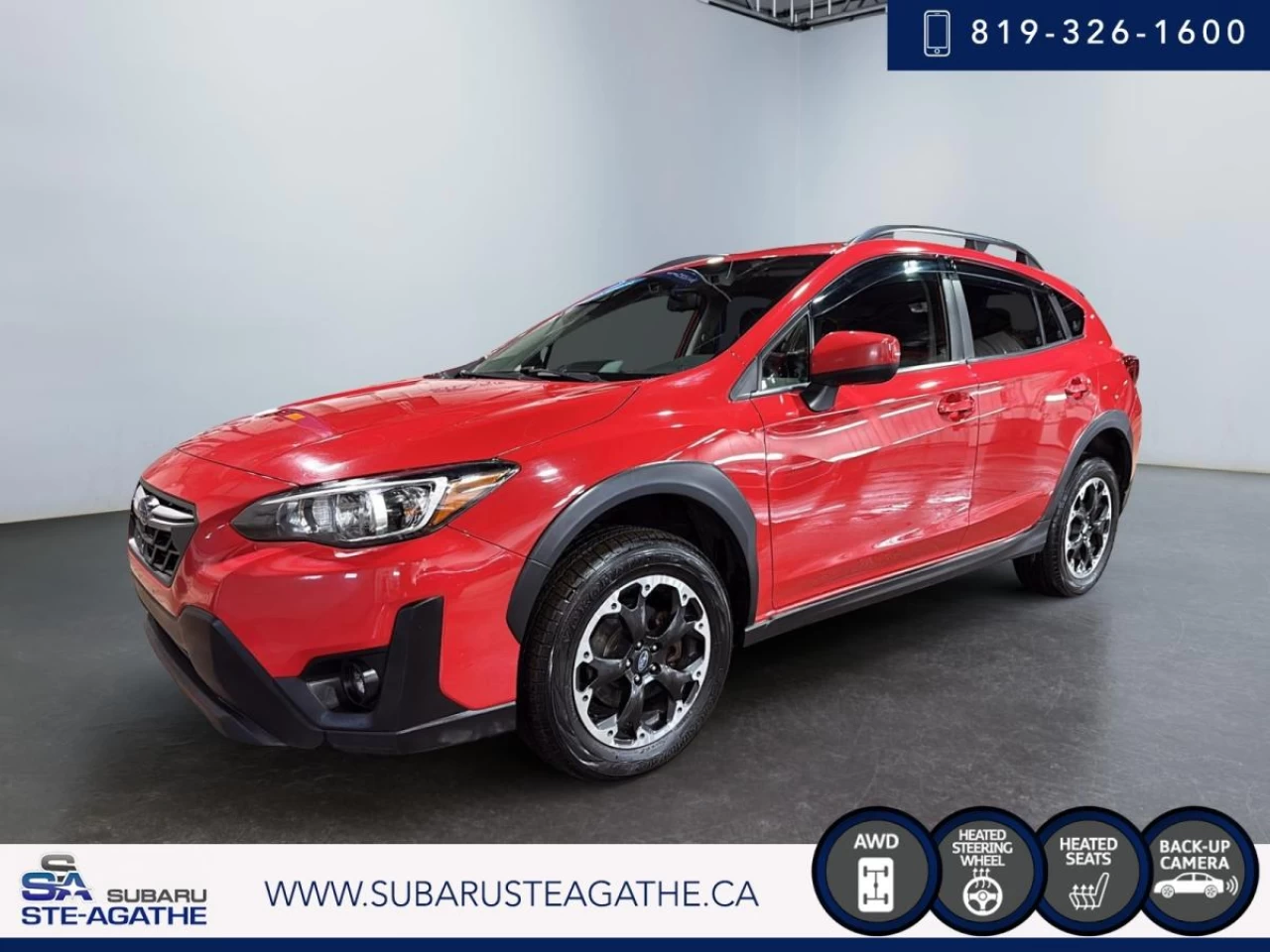 2021 Subaru Crosstrek Touring CVT (CAMRECUL+MAGS+CARPLAY) Main Image