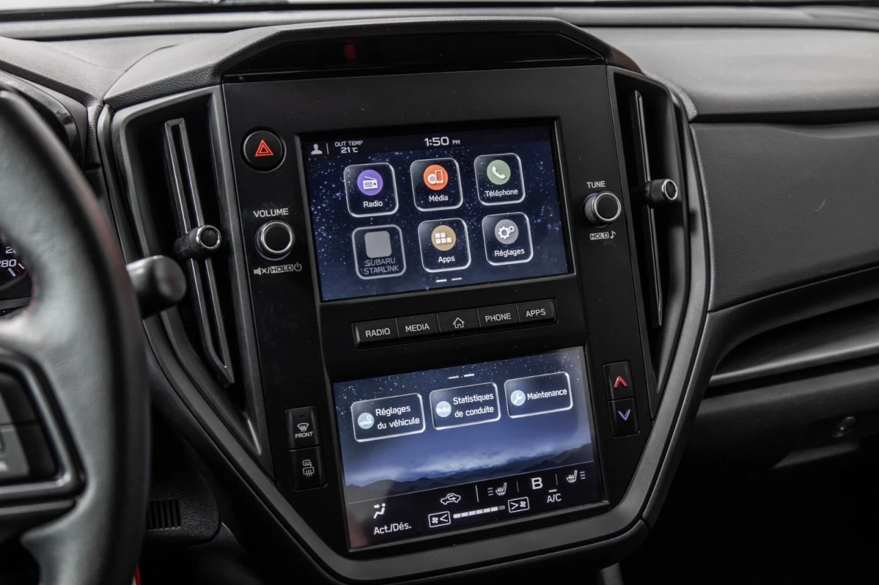 2023 Subaru WRX MAGS+SIEGES.CHAUFF+CARPLAY+CAM.RECUL+BLUETOOTH Main Image