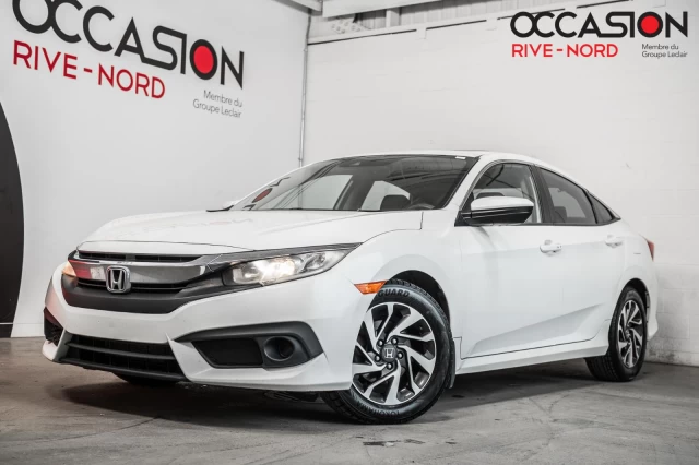 Honda Civic Sedan EX MAGS+TOIT.OUVRANT+SIEGES.CHAUFF+CAM.RECUL 2017