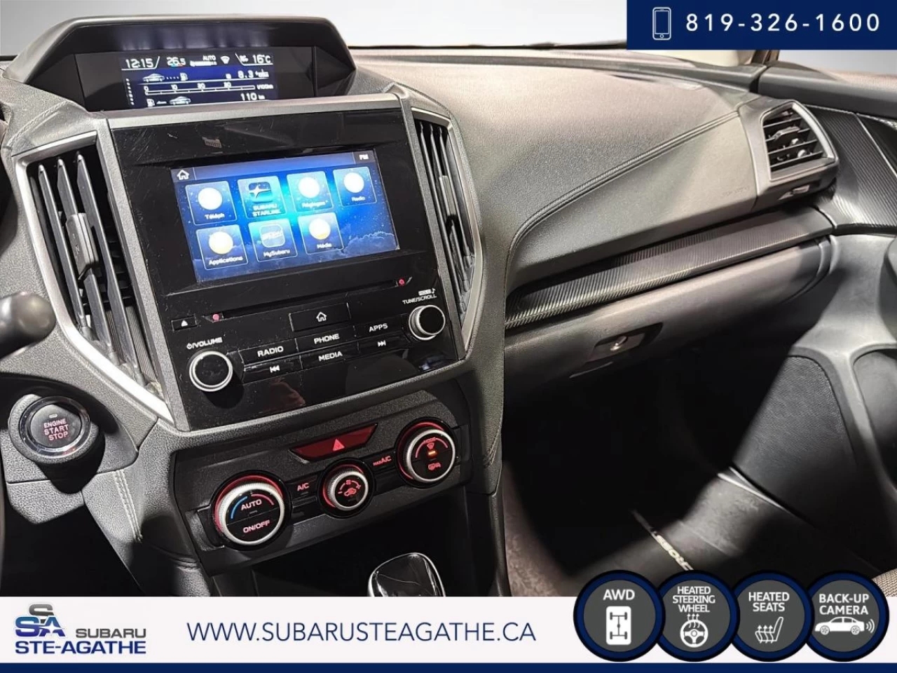 2022 Subaru Crosstrek Touring CVT (CAMRECUL+CARPLAY+MAGS) Main Image