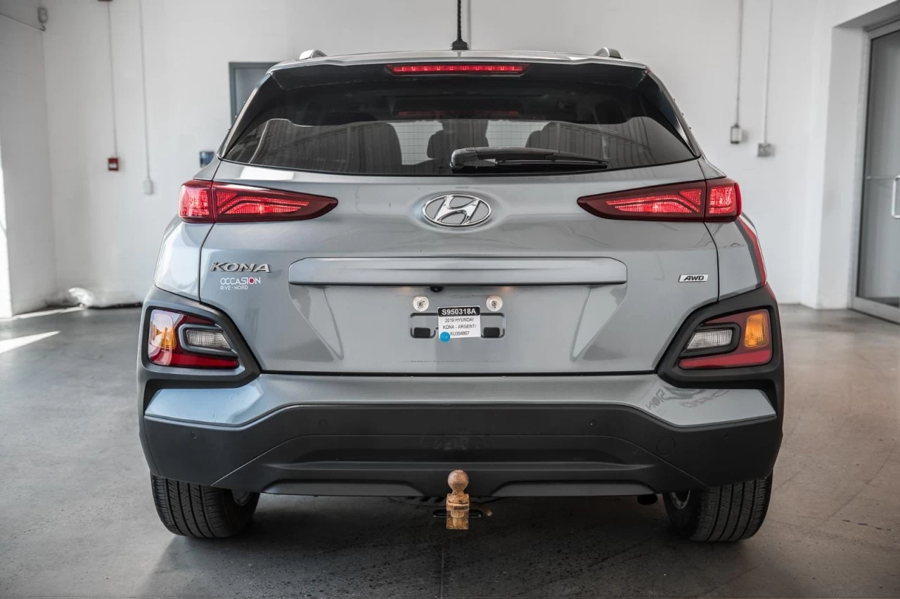 2019 Hyundai Kona Luxury AWD+TOIT.OUVRANT+CUIR+VOLANT/SIEGES.CHAUFF Image principale