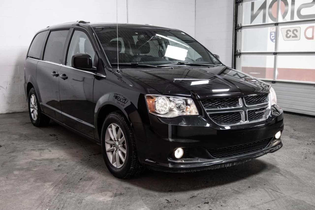 2018 Dodge Grand Caravan SXT Premium Plus CAM.RECUL+BLUETOOTH+REG.VITESSE Main Image