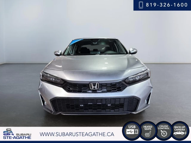 Honda Civic LX CVT Sedan (CAMRECUL+MAGS+CARPLAY) 2025