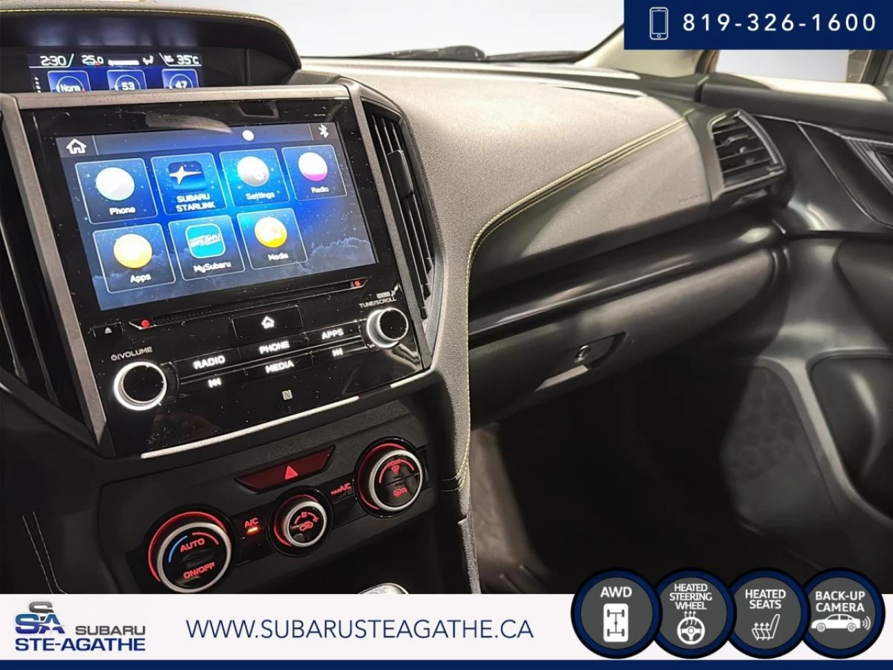 2021 Subaru Crosstrek Outdoor CVT (CAMRECUL+CARPLAY+SIEGECHAUFF) Main Image
