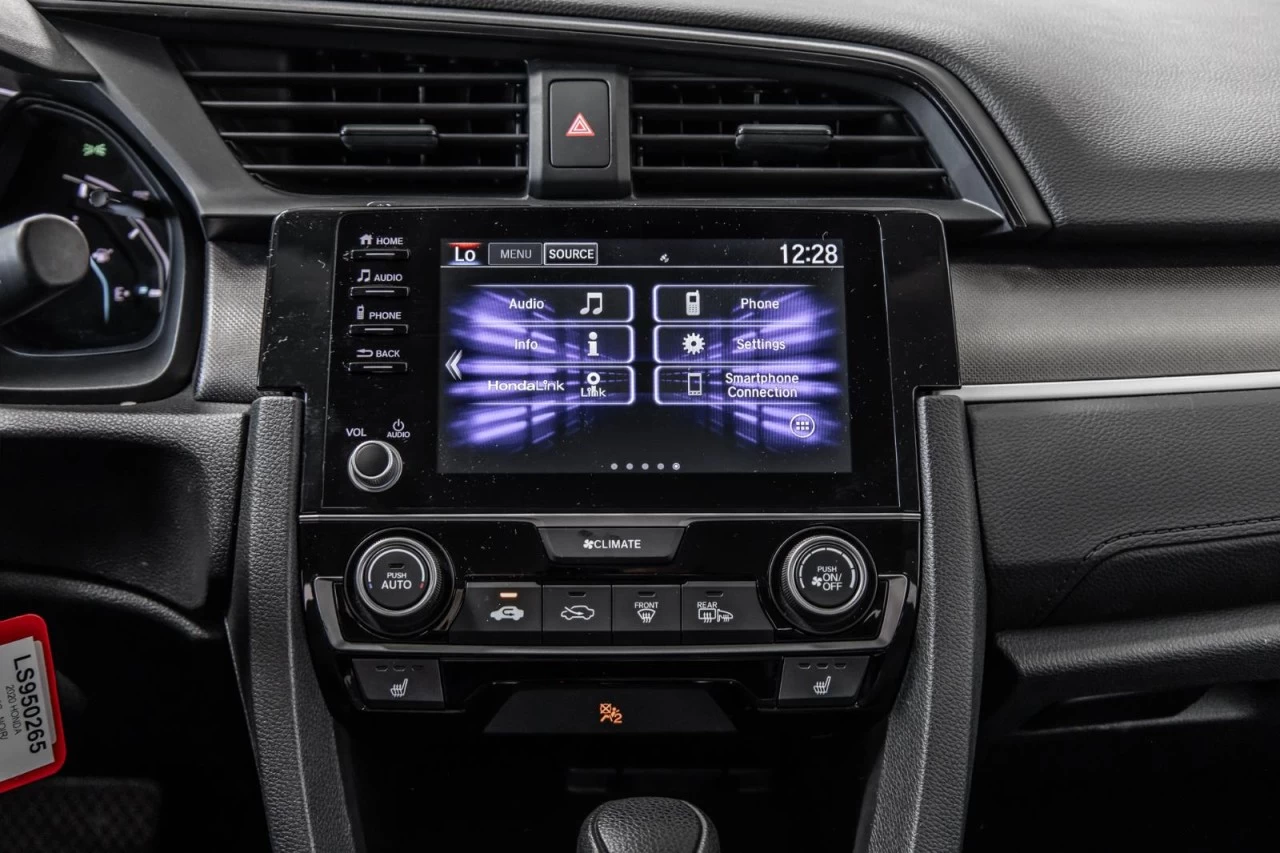 2020 Honda Civic Sedan LX SIEGES.CHAUFF+BLUETOOTH+CAM.RECUL+REG.VITESSE Main Image