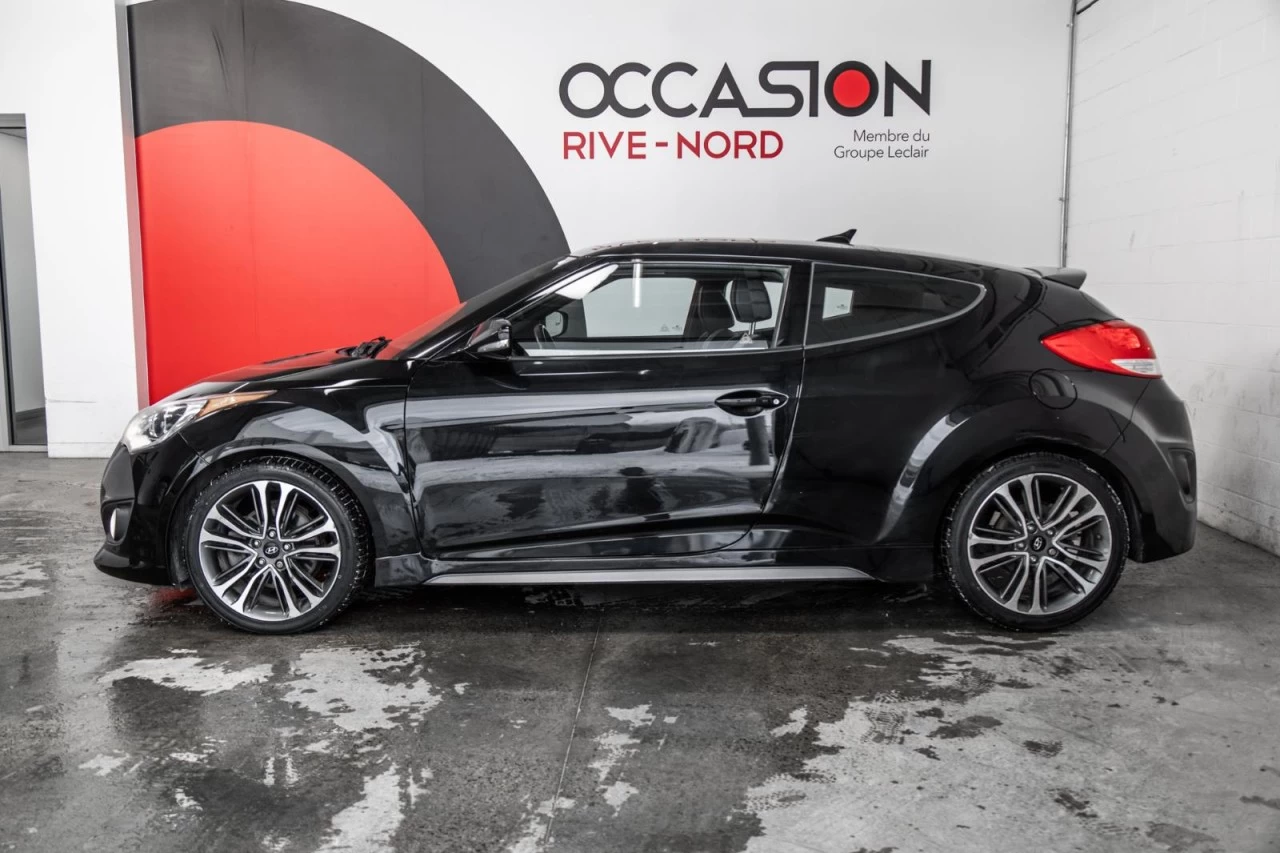 2016 Hyundai Veloster Turbo TOIT.OUVRANT+CUIR+CAM.RECUL+SIEGES.CHAUFF Main Image