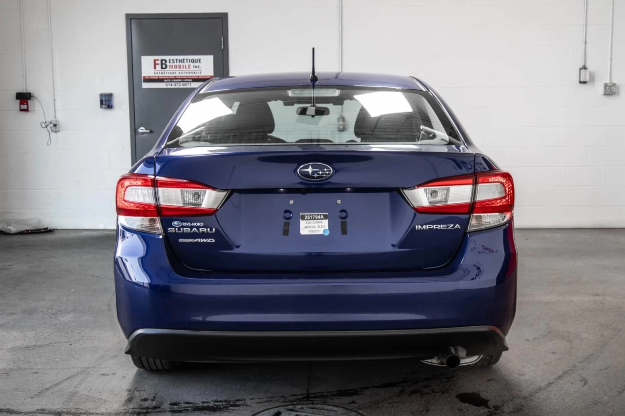2022 Subaru Impreza Convenience EyeSight+CARPLAY+BLUETOOTH+CAM.RECUL Main Image