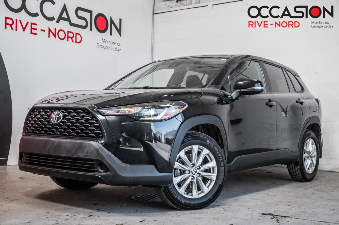 2022 Toyota Corolla Cross LE AWD+SIEGES.CHAUFF+BLUETOOTH+CARPLAY+CAM.RECUL Main Image