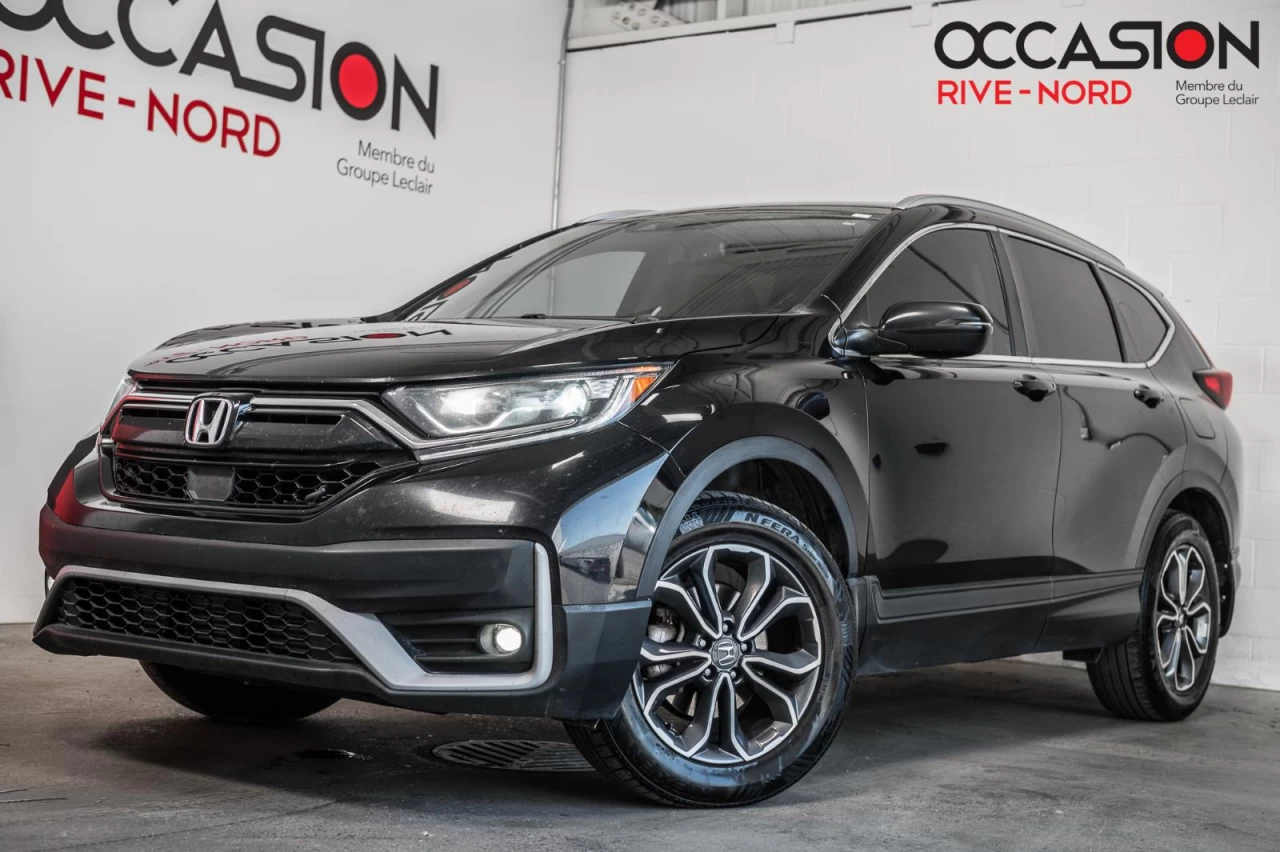 2021 Honda CR-V EX-L AWD+TOIT.OUVRANT+CUIR+SIEGES.CHAUFF+CARPLAY Main Image