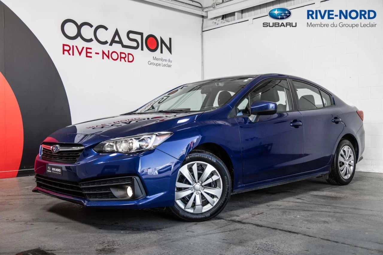2022 Subaru Impreza Convenience EyeSight+CARPLAY+BLUETOOTH+CAM.RECUL Main Image