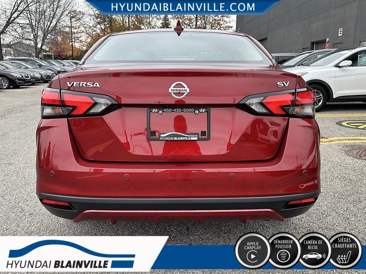 2021 Nissan Versa SV, AUTOMATIQUE, MAGS, BANCS CHAUFFANTS+ Image principale