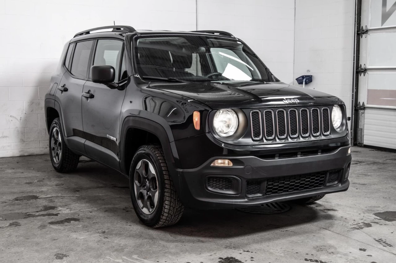 2018 Jeep Renegade Sport 4x4+CAM.RECUL+BLUETOOTH+REG.VITESSE Image principale